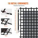 Smagsvara kravas tīkls 305 × 267 cm ar regulējamām sprādzēm un S-veida āķiem