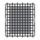 Smagsvara kravas tīkls 244 × 206 cm ar regulējamām sprādzēm un S-veida āķiem