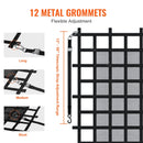 Smagsvara kravas tīkls 183 × 145 cm ar regulējamām sprādzēm un S-veida āķiem