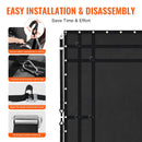 ChatGPT saka:  Smagās kravas tīkls 2438 mm x 2057 mm ar regulējāmām sprādzēm un S-veida āķiem