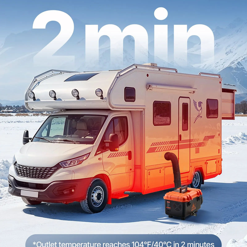 Dīzeļdegvielas sildītājs, 8 kW, 220V DC 12 V/24 V, pārnēsājams viengabala gaisa sildītājs ar tālvadību un LCD ekrānu, ātra uzsildīšana, zems trokšņa līmenis, 4 l degvielas tvertne, piemērots kravas auto, furgoniem, kemperiem un garāžām