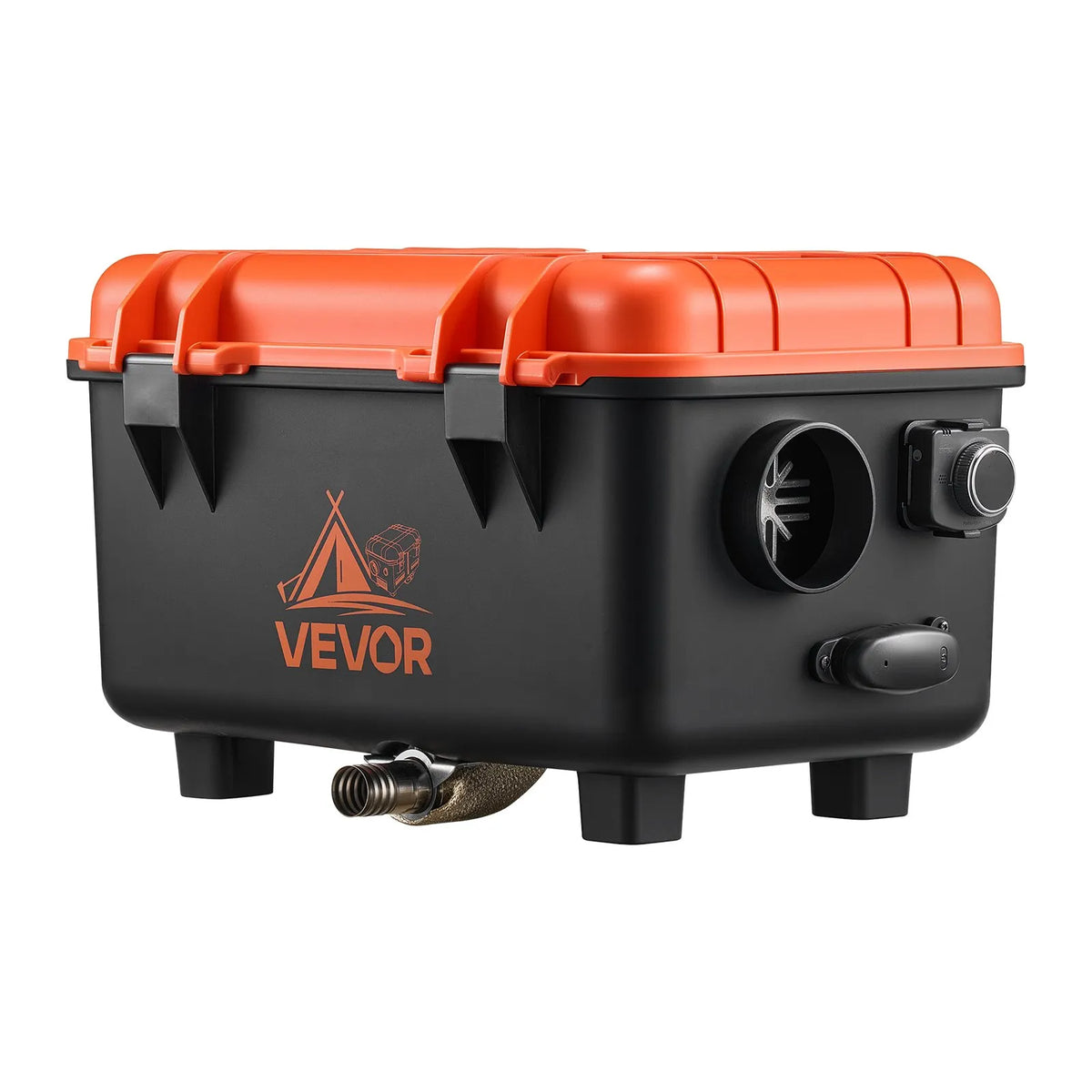 12V/220V 8 kW VEVOR diesel heater all-in-one – LCD, remote control, 4 l tank, for garage