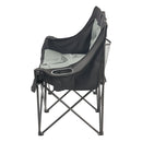 VEVOR divvietīgs kempinga krēsls, palielināts divu personu saliekams krēsls ar 300 kg slodzi, ar 2 krūžu turētājiem, vīna glāžu turētājiem, žurnālu siksnām un pārnēsāšanas somu, āra un pludmales lietošanai