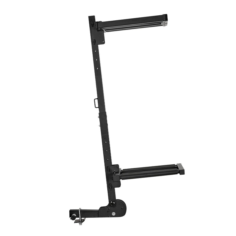 VEVOR salokāms piekabes āķa slēpošanas un snovborda turētājs, piemērots 50 mm sakabei, līdz 6 slēpju pāriem vai 4 snovbordiem, regulējams, ar slēdzeni, drošības siksnu un noliekamu piekļuvi