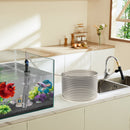 VEVOR Akvārija smilšu tīrītājs, 9m PVC šļūtene, zivju tvertnes smilšu un grants tīrīšanai, 3 veidu misiņa adapteri