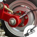 VEVOR Smērvielas pistoles sakabe 10000 PSI, augstspiediena, 3-žokļu fiksācija, ātrā atbrīvošana, ar šļūteni, Zerk savienojumu tīrītāju un hermētisku vāciņu, saderīga ar visām smērvielas pistolēm 3,2 mm NPT savienojumiem