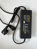 Pieejams no 1.novembra_Universāls 12V uz 220V 144W barošanas adapteris dīzeļsildītājiem (2-8kW). Der VEVOR, Planar, Autoterm, Warmtoo u.c. zīmoliem. Droša un stabila strāvas padeve.