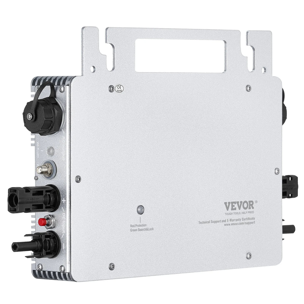 VEVOR Mikroinvertors 600W — tīkla, IP67, WiFi
