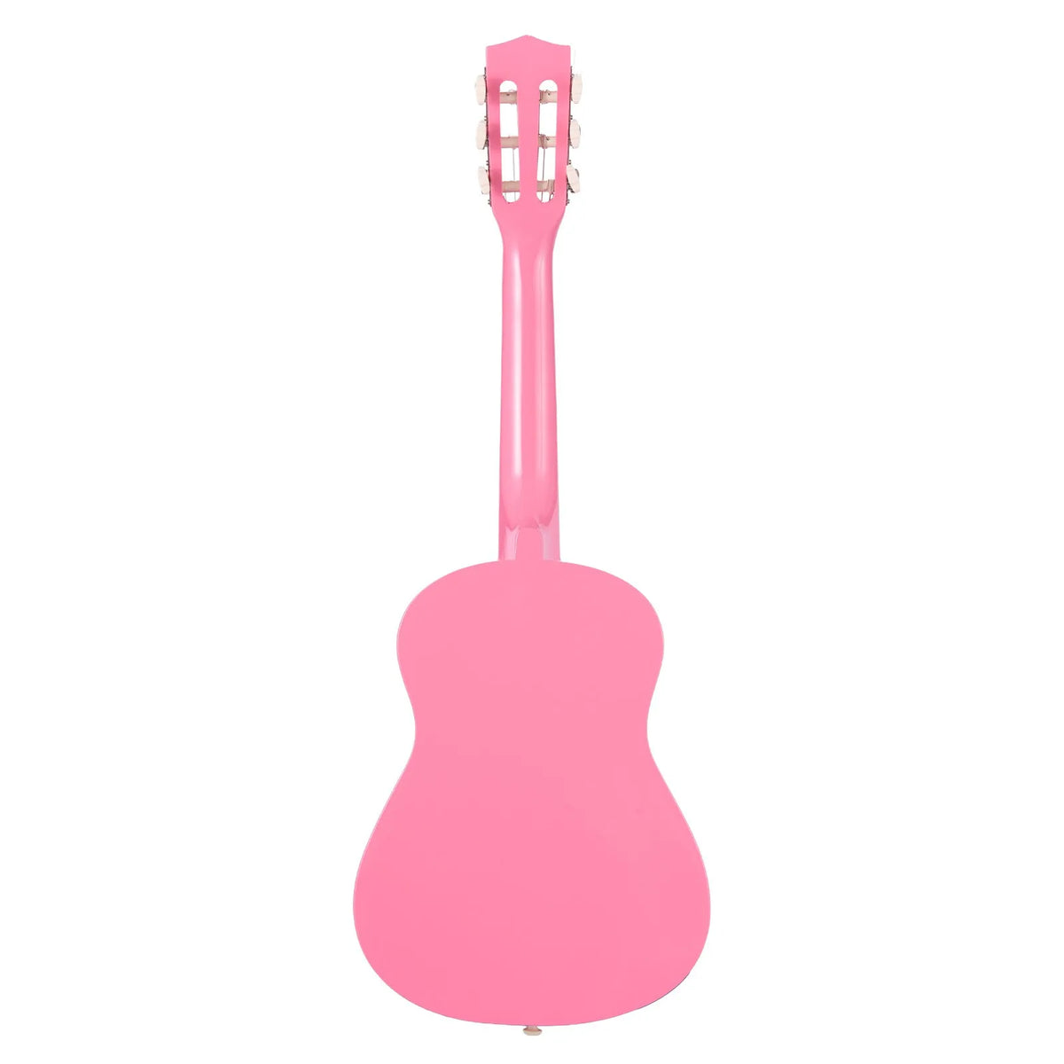 VEVOR Classical Guitar 780 mm with Nylon Strings, Beginner Kit with Bag, Strap, Tuner and Capo, Kids, Pink