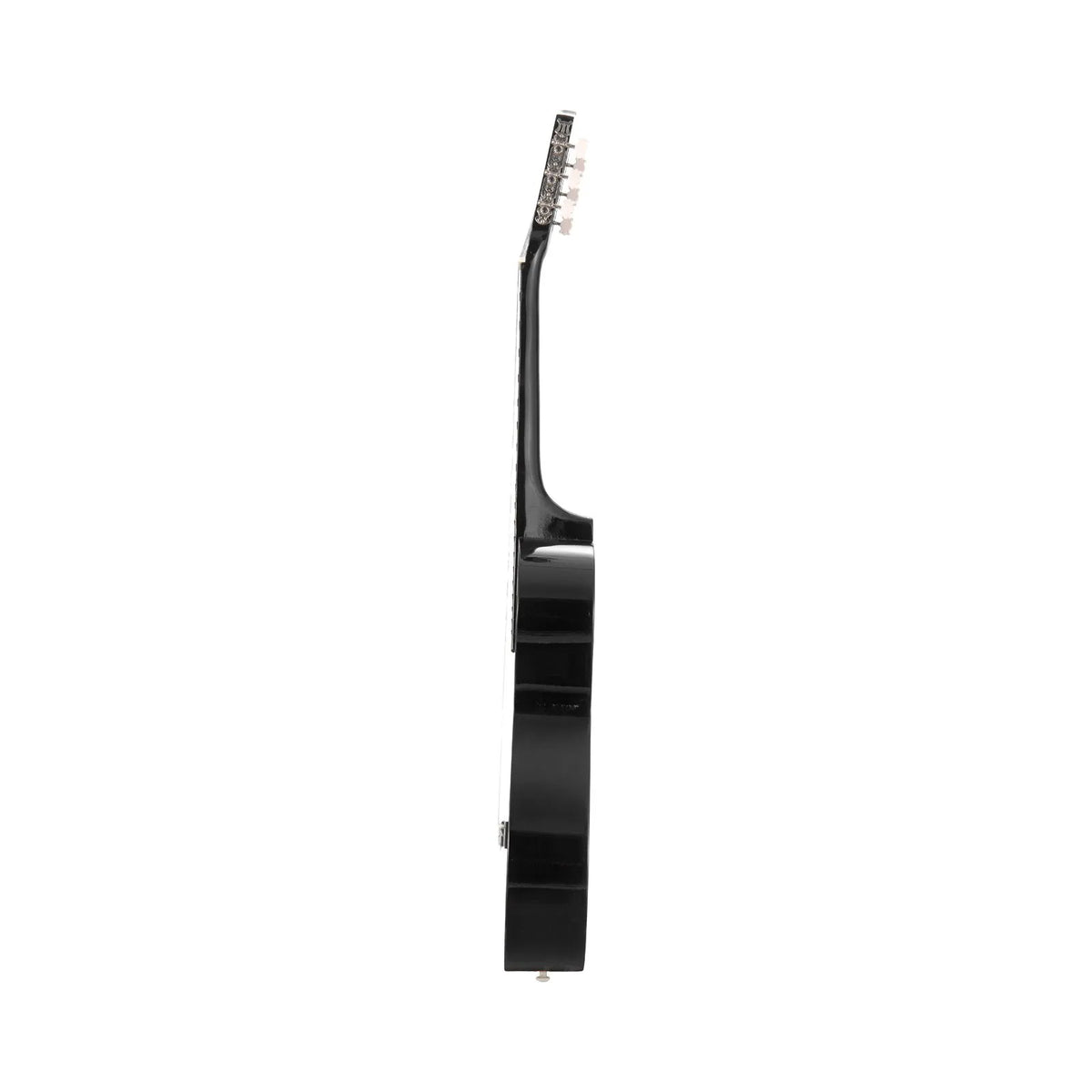 VEVOR Classical Guitar 960 mm with Nylon Strings, Beginner Kit with Bag, Strap, Tuner and Capo, Black