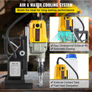 VEVOR 1100 W magnētiskā urbjmašīna ar 40 mm urbuma diametru, 12000 N noturību un 12 urbjiem, 580 apgr./min. portatīvā elektro urbjpresa metālam un mājas darbiem