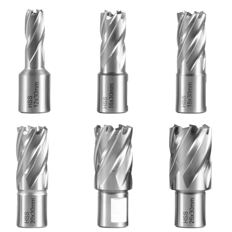 VEVOR 1100 W magnētiskā urbjmašīna ar 40 mm urbuma diametru, 12000 N noturības spēku un 7 urbjiem, 580 apgr./min. portatīvā urbjmašīna metālapstrādei un mājas darbiem