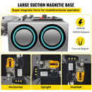 VEVOR 1100 W magnētiskā urbjmašīna ar 40 mm urbuma diametru, 12000 N noturības spēku un 7 urbjiem, 580 apgr./min. portatīvā urbjmašīna metālapstrādei un mājas darbiem