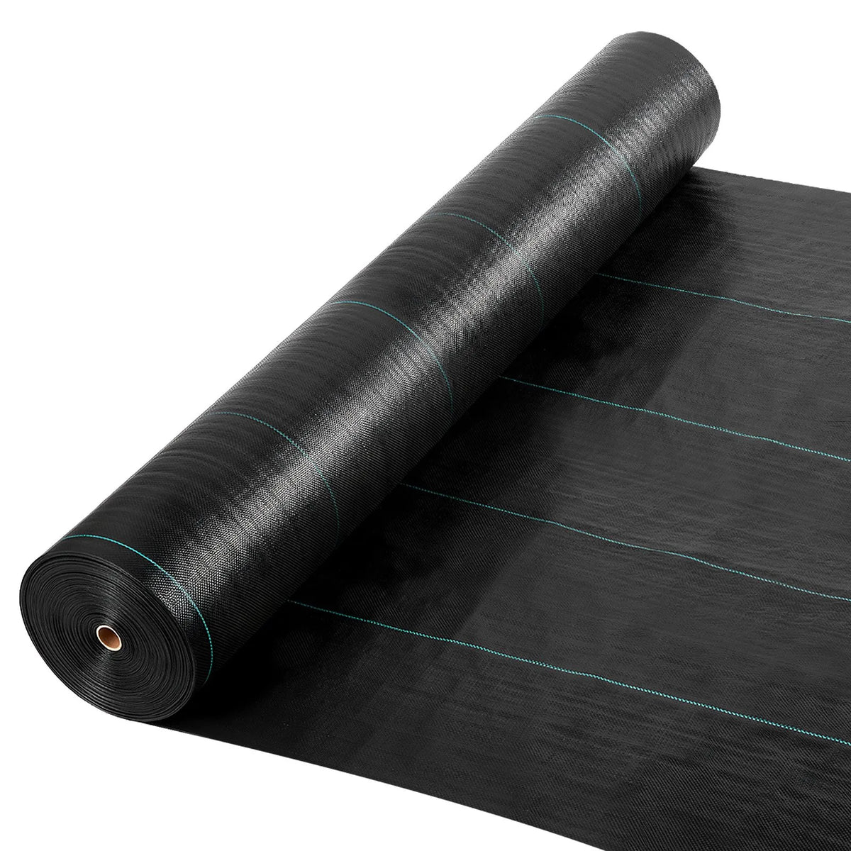 VEVOR nezāļu barjeras audums 2 x 50 m, 100 g/m² austs PP dārza segums ar augstu blīvumu, ūdens caurlaidīgs pārklājums celiņiem, grantij un dārza zonām - ZEMLETES.LV