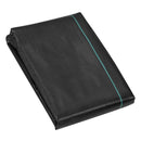 VEVOR nezāļu kontroles ainavu audums, 0,9 x 30,5 m izturīgs dārza nezāļu audums, austs PP nezāļu kontroles audums, piebraucamā ceļa audums, ģeotekstils ainavu labiekārtošanai, zemes pārklājs, nezāļu bloķēšanas paklājs, melns - ZEMLETES.LV