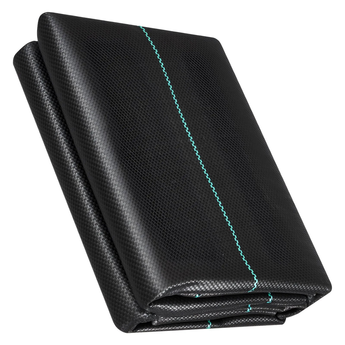 VEVOR pretnezāļu audums 2 gab., 0,9 × 15,2 m, 90,7 g/m², austs ainavu segums, nezāļu kontroles ģeotekstils, dārza seguma paklājs, melns - ZEMLETES.LV