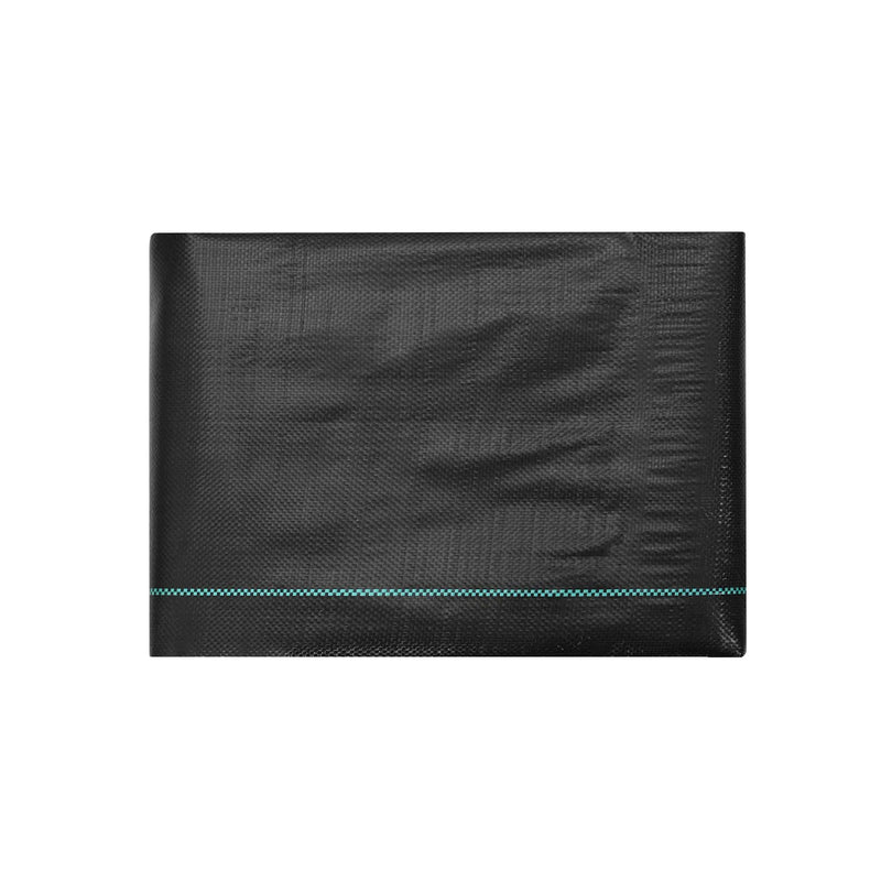 VEVOR Nezāļu ierobežošanas ģeotekstils 1,22 x 30,48 m, smaga tipa austs PP dārza pārklājums, ceļa seguma un ainavu audums, zemsedzes nezāļu barjera, melns - ZEMLETES.LV