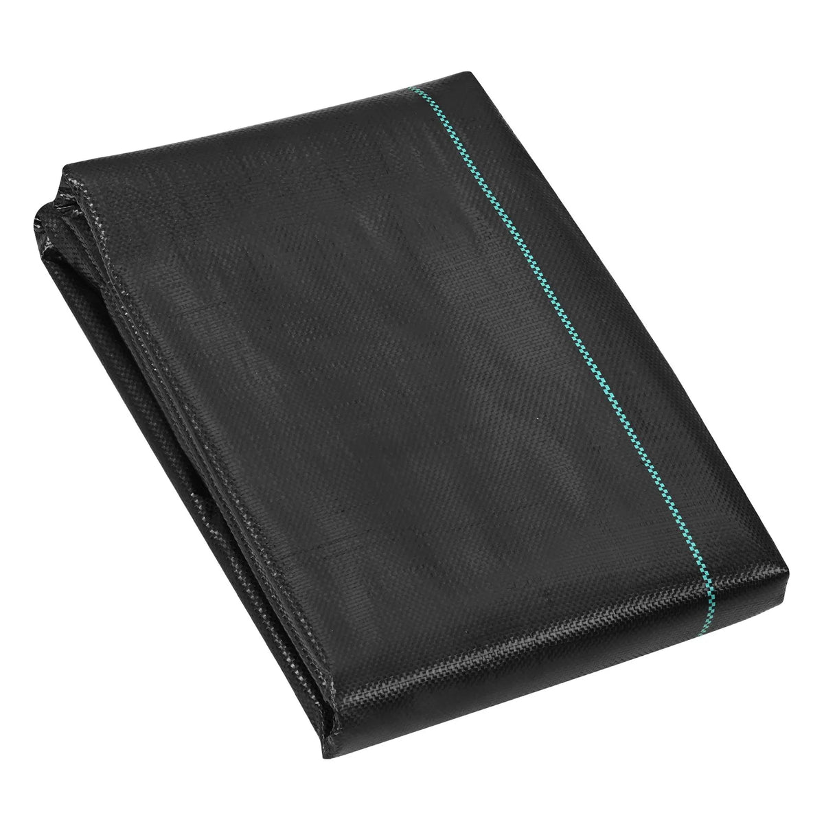 VEVOR Nezāļu ierobežošanas ainavu audums 1,22 x 15,24 m, pastiprināts austs PP dārza segums, ģeotekstils piebraucamajam ceļam un ainavu darbiem, zemes segums nezāļu kontrolei, melns - ZEMLETES.LV