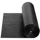 VEVOR nezāļu barjeras audums smagai slodzei, 1,8 x 76,2 m, 141,7 g/m² austs ainavu segums, nezāļu ierobežošanas pārklājums dārzam, ģeotekstila pamatne, melns - ZEMLETES.LV