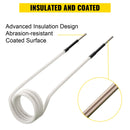 VEVOR indukcijas sildītāja spoles komplekts, 8 gab., dažāda garuma, karstumizturīgas, elastīgas, piemērotas rūsējušu skrūvju un uzgriežņu noņemšanai