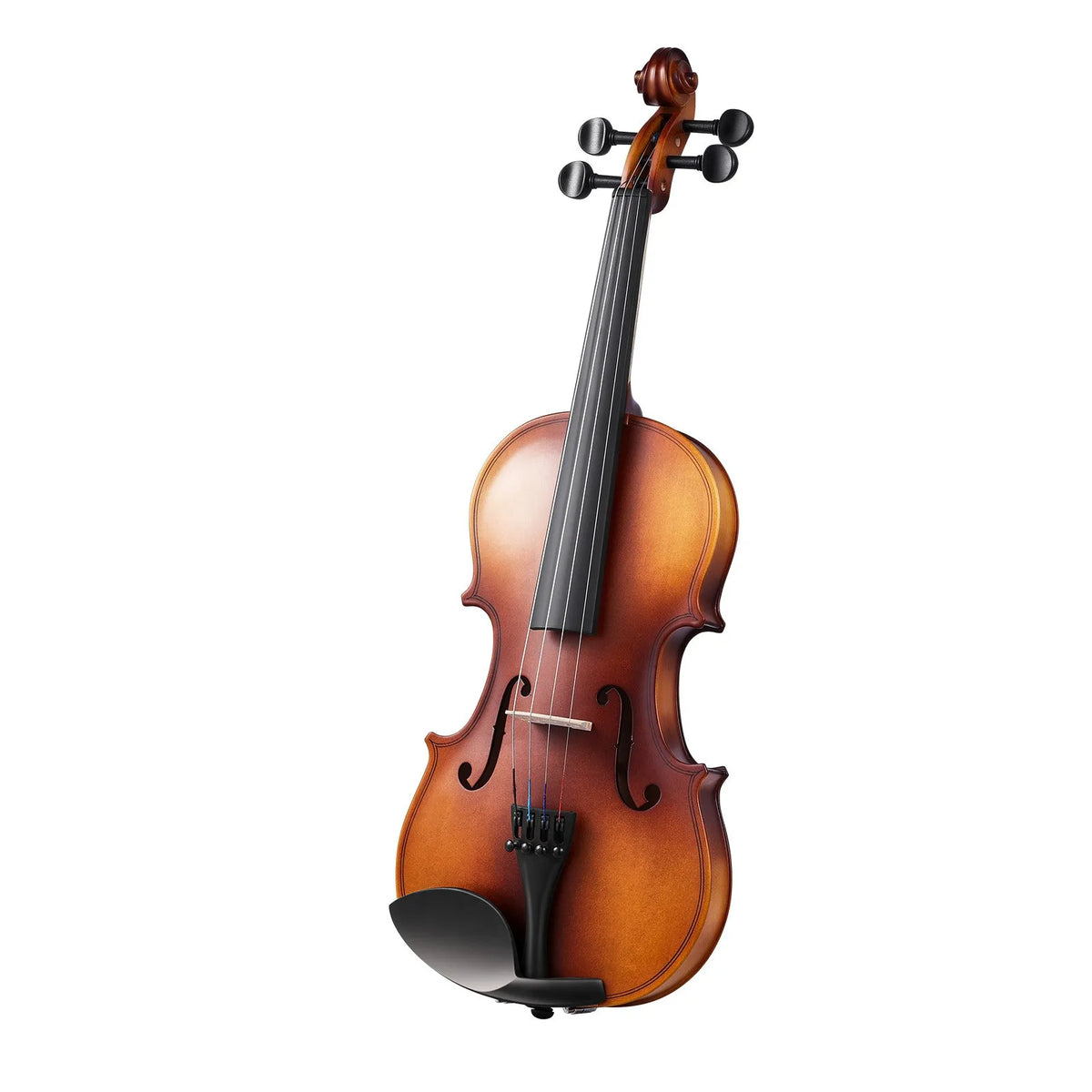 VEVOR Violin 4/4 355 mm Beginner Set with Hard Case, Bow, Shoulder Rest, Tuner and Strings, Brown