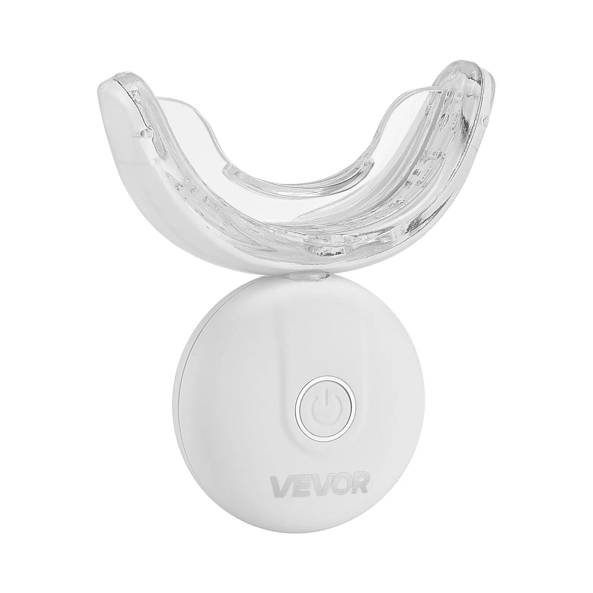 VEVOR Teeth Whitening Kit with LED Light, 32 LED Accelerator Light, Whitening Strips, Pens and Gel Syringes, U-shaped Tips, Portable Wireless Kit for Fast and Effective Stubborn Stain Removal
