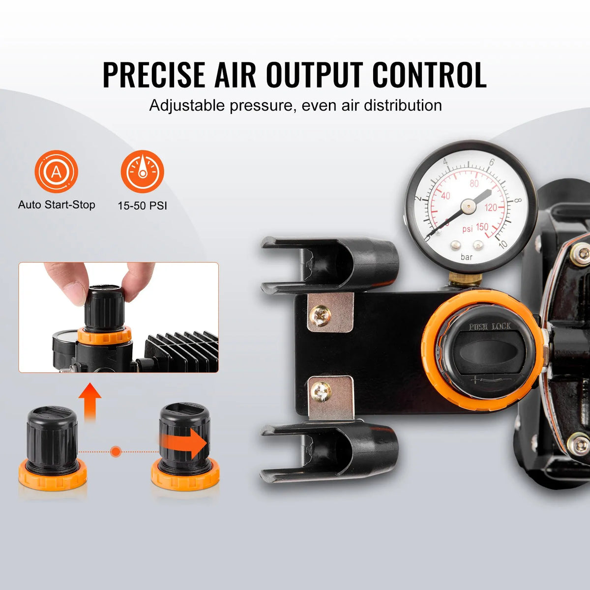 VEVOR aerogrāfa komplekts ar dubultā ventilatora kompresoru un 3 aerogrāfiem, profesionāla aerogrāfijas sistēma ar turētāju, krāsu sajaukšanas apli un tīrīšanas komplektu, piemērota nagu dizainam, grimam, kūkām un mākslas darbiem - ZEMLETES.LV