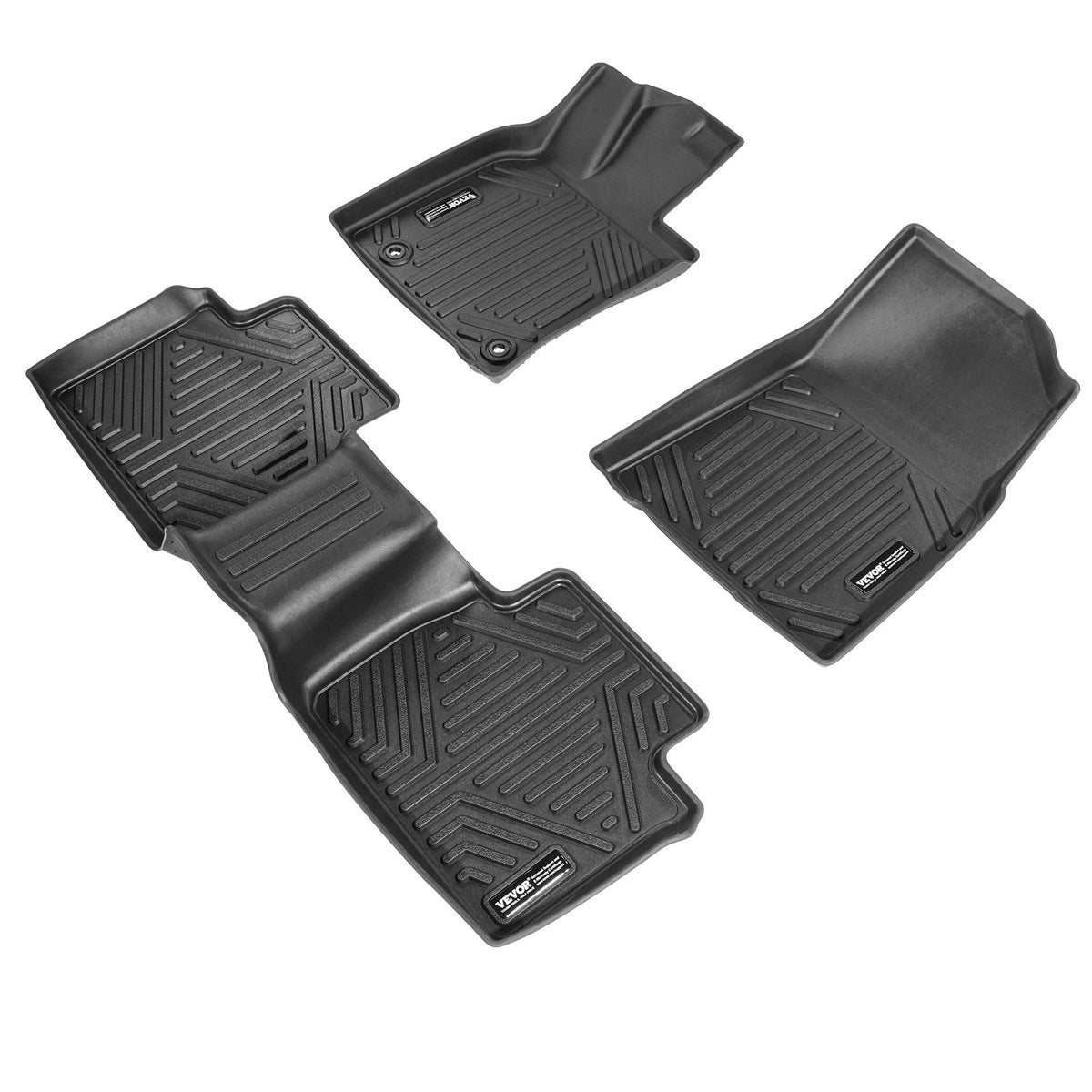 VEVOR Car Floor Mats for Toyota Camry (2018–2024), 3 pcs, TPE