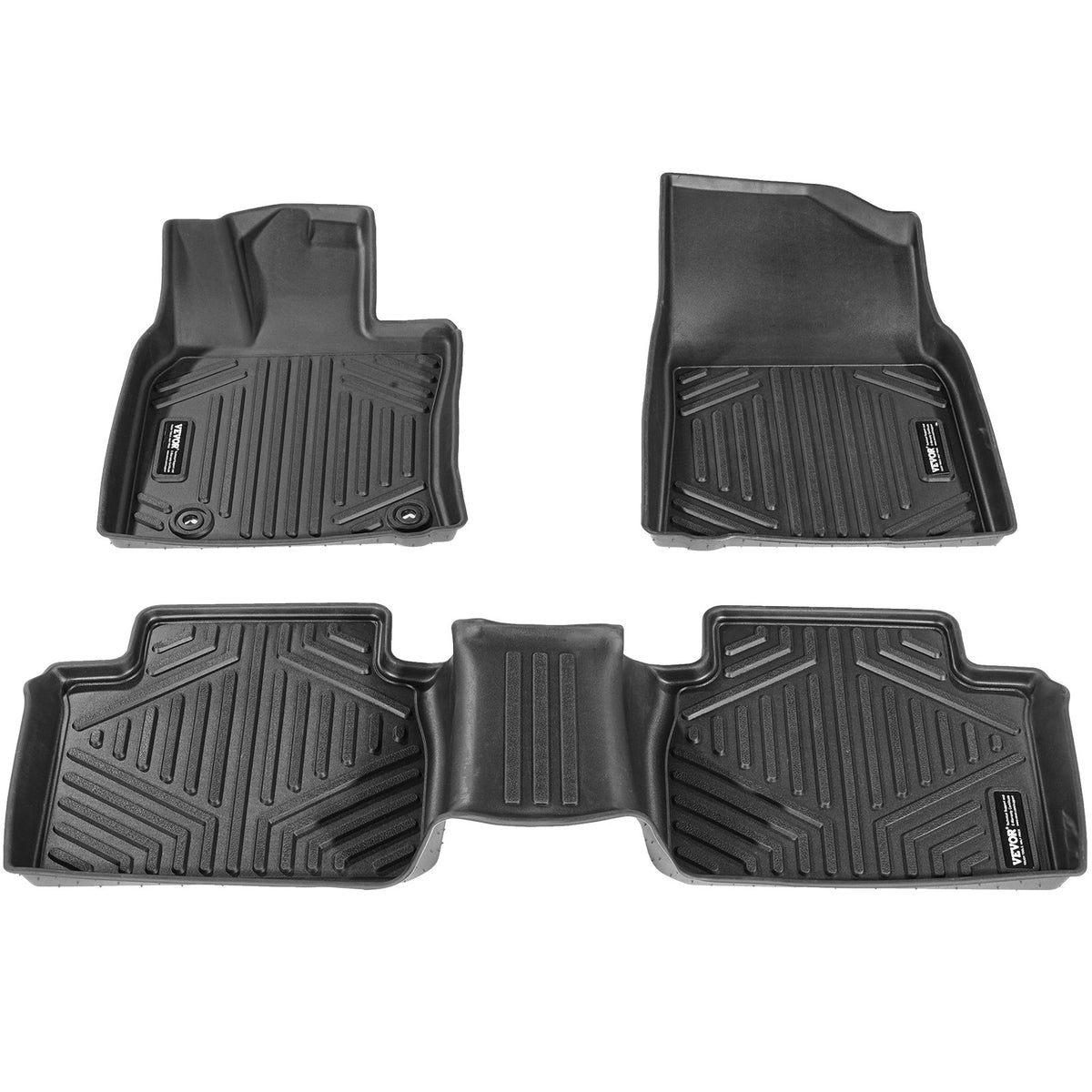 VEVOR Car Floor Mats for Toyota Camry (2018–2024), 3 pcs, TPE