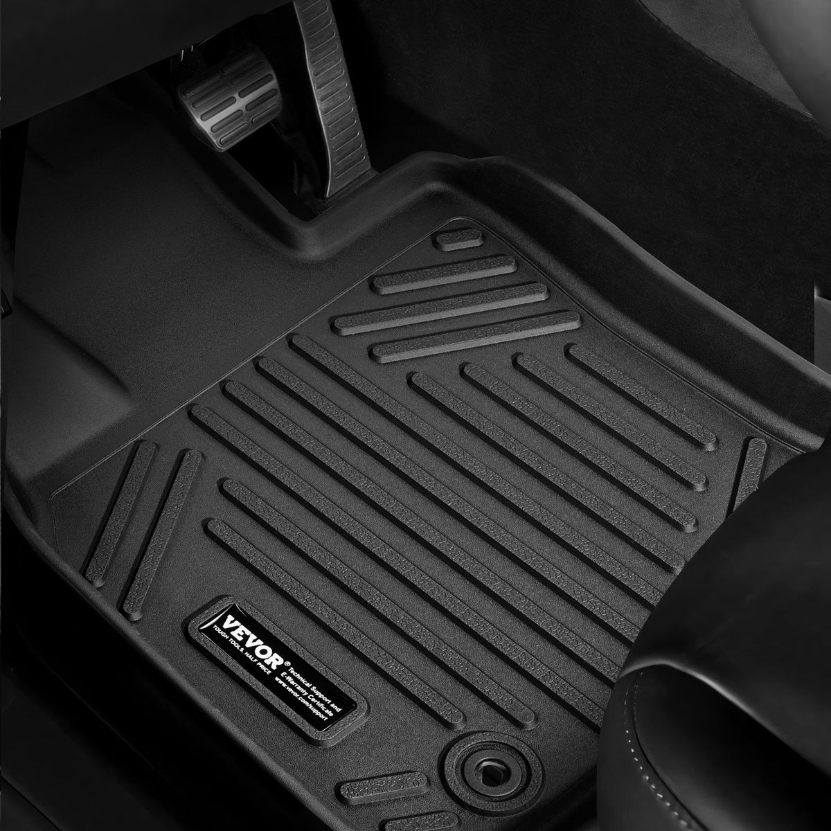 VEVOR Car Floor Mats for Toyota Camry (2018–2024), 3 pcs, TPE