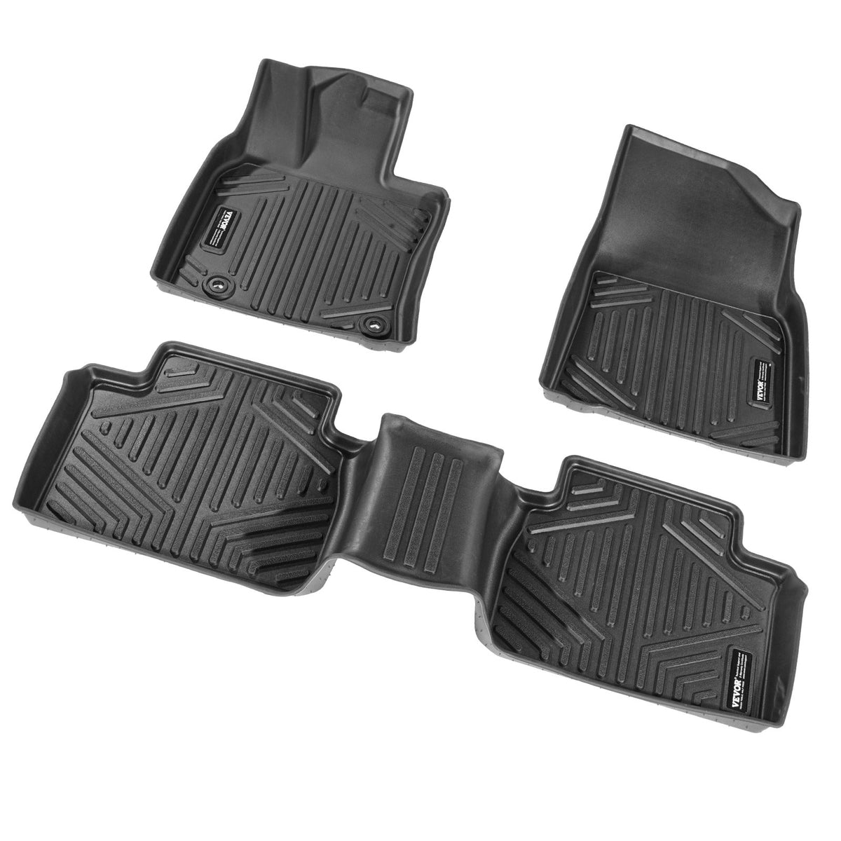 VEVOR Car Floor Mats for Toyota Camry (2018–2024), 3 pcs, TPE