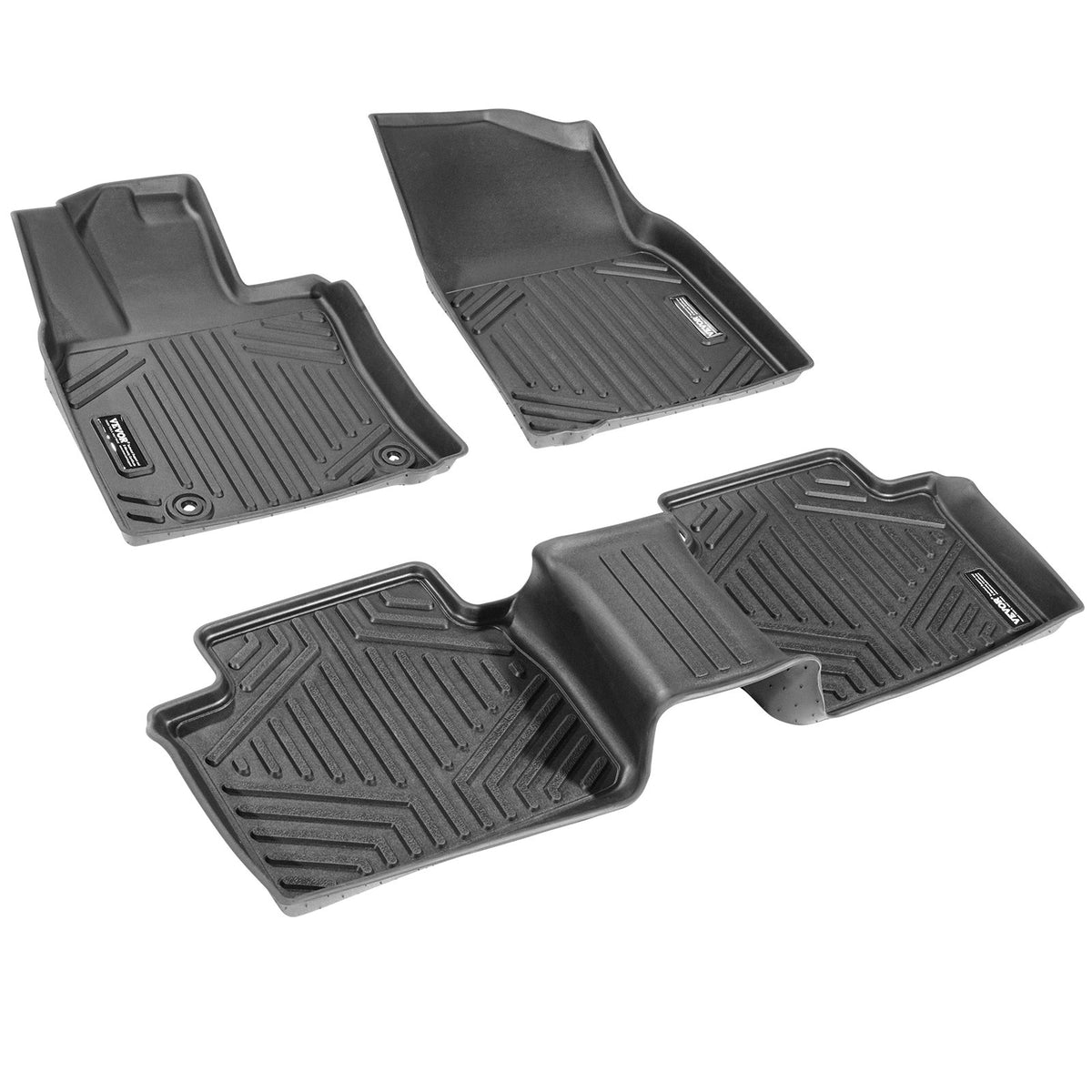 VEVOR Car Floor Mats for Toyota Camry (2018–2024), 3 pcs, TPE
