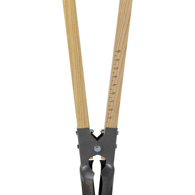 VEVOR caurumu rakšanas instruments ar koka rokturi un mērogu atzīmēm, 146 cm caurumu rakšanas instruments