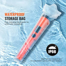 Metāla detektora precīzijas zonde, daļēji ūdensizturīga rokas ierīce ar 50 mm noteikšanas dziļumu, 3 darbības režīmi, dārgumu meklēšanas zonde ar maciņu, ūdensizturīgu somiņu un 9 V bateriju, piemērota pieaugušajiem un bērniem