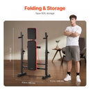 Regulējams salokāms treniņu sols - vēdera preses sols mājas sporta zālei un spēka treniņiem