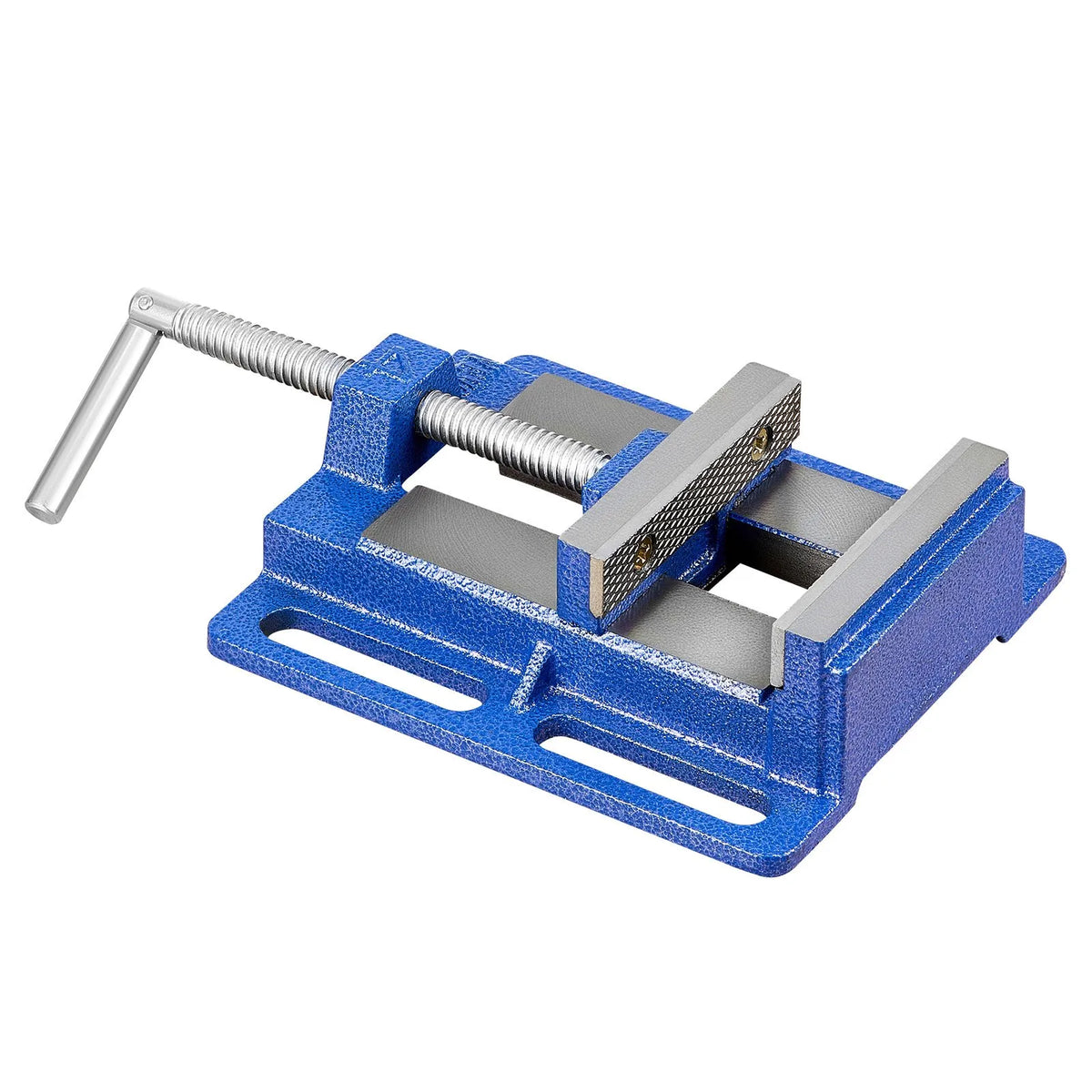 VEVOR Drill Press Vise 102 mm with Grooved Base, Portable, Cast Iron