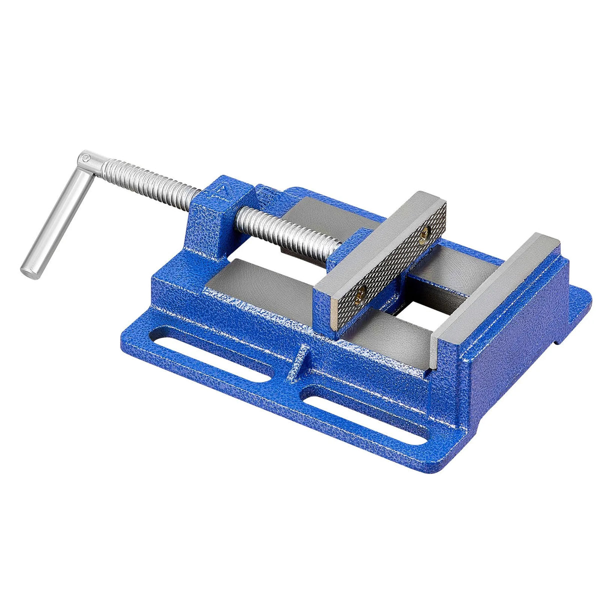VEVOR Drill Press Vise 102 mm with Grooved Base, Portable, Cast Iron