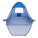 VEVOR pludmales telts nojume 2 personām ar UPF 50+ aizsardzību, pārnēsājama saules nojume ar pārnēsāšanas somu un smilšu kabatām, viegla un ātri uzstādāma, piemērota kempingam, makšķerēšanai un piknikiem brīvā dabā