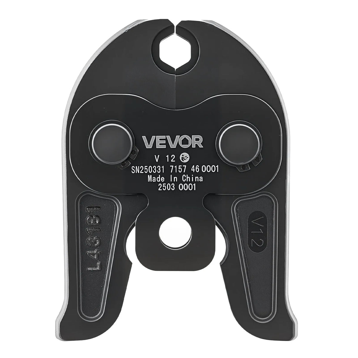 VEVOR V12 Press Fitting 12 mm, Suitable for V-Type Stainless Steel Pipes