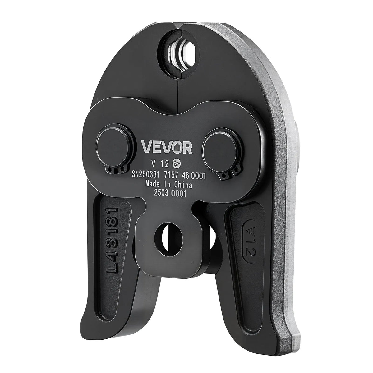 VEVOR V12 Press Fitting 12 mm, Suitable for V-Type Stainless Steel Pipes