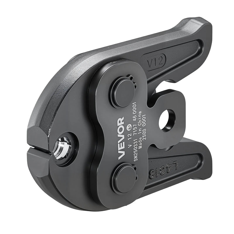 V12 presēšanas uzgalis 12 mm, piemērots V tipa nerūsējošā tērauda caurulēm