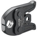 V28 presēšanas uzgalis 28 mm, piemērots V tipa nerūsējošā tērauda caurulēm