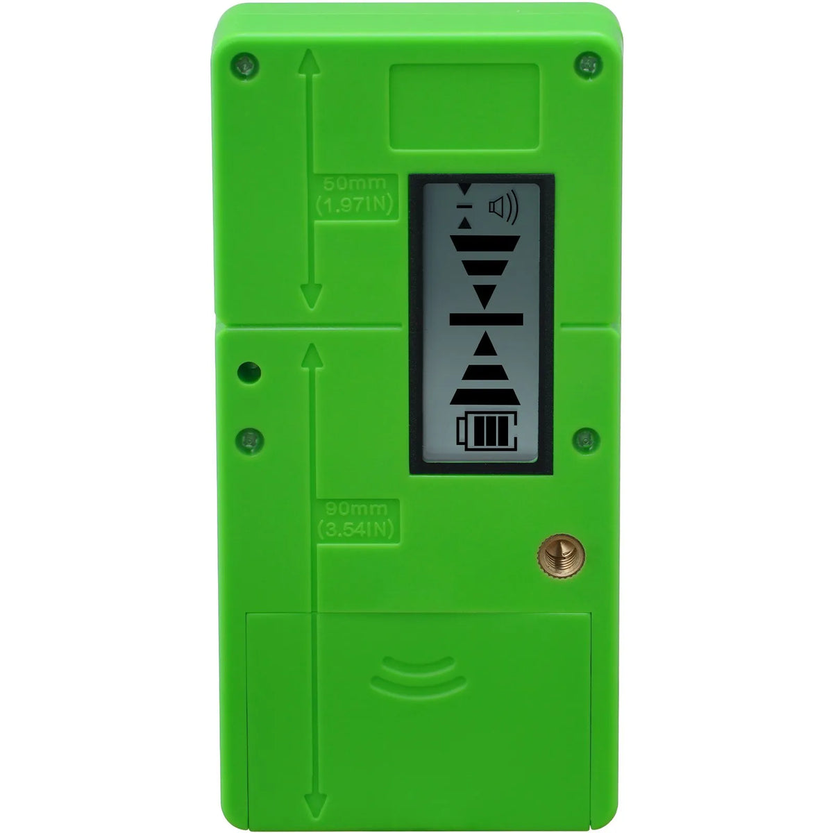 VEVOR Laser Receiver Detector for Green and Red Laser Beams, Working Range up to 60 m, with Mounting Clamp