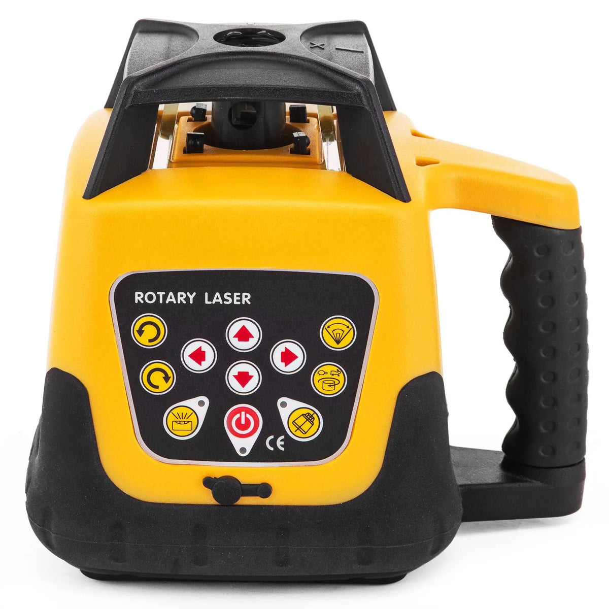 VEVOR Rotating Laser Level Kit with Red Beam, Digital Self-Levelling, Working Range up to 500 m, with Receiver, Remote Control and Carrying Case