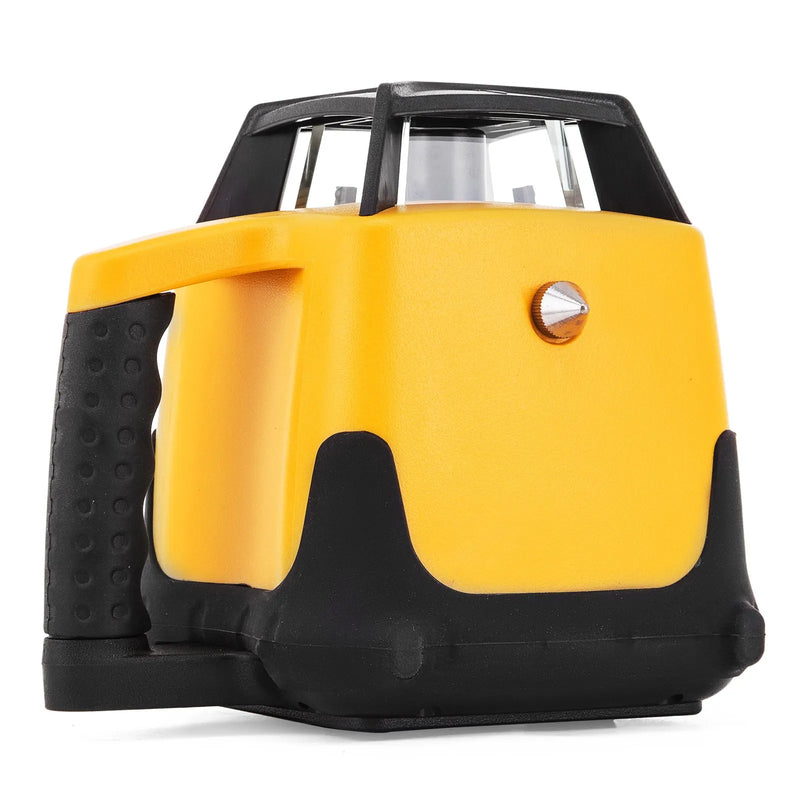 VEVOR rotējošā lāzera niveliera komplekts ar sarkano staru, digitāls pašnivelējošs, darbības diapazons līdz 500 m, ar uztvērēju, tālvadības pulti un transportēšanas koferi