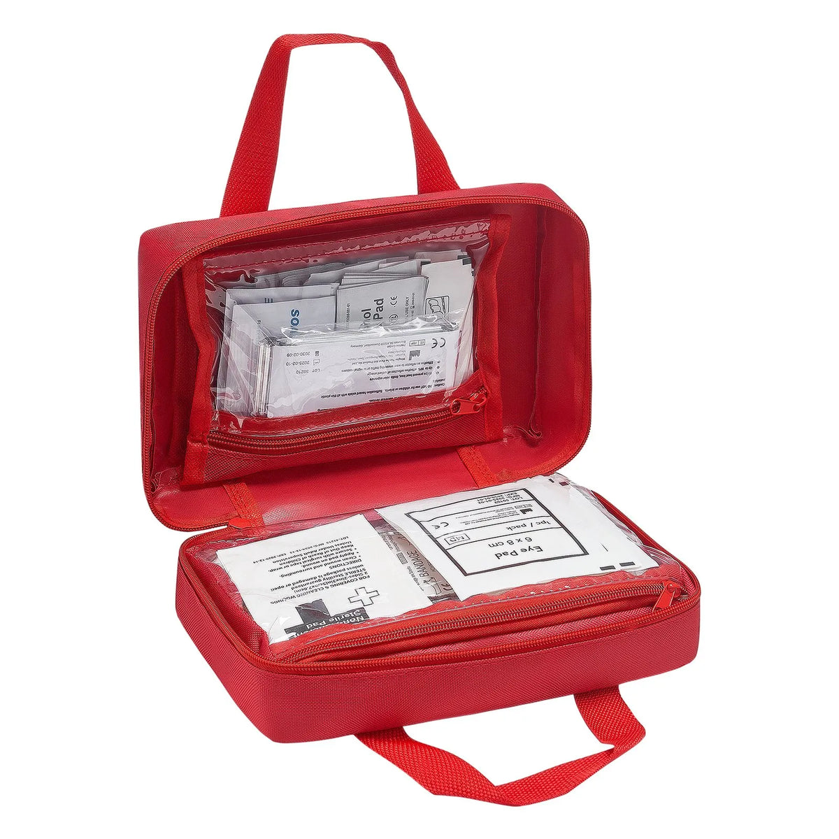 First Aid Kit, 500 Units, Emergency Medical Supplies for Home, Car, Office, Travel, Camping, Truck, Hiking, Sports, Vehicles and Outdoor Emergencies
