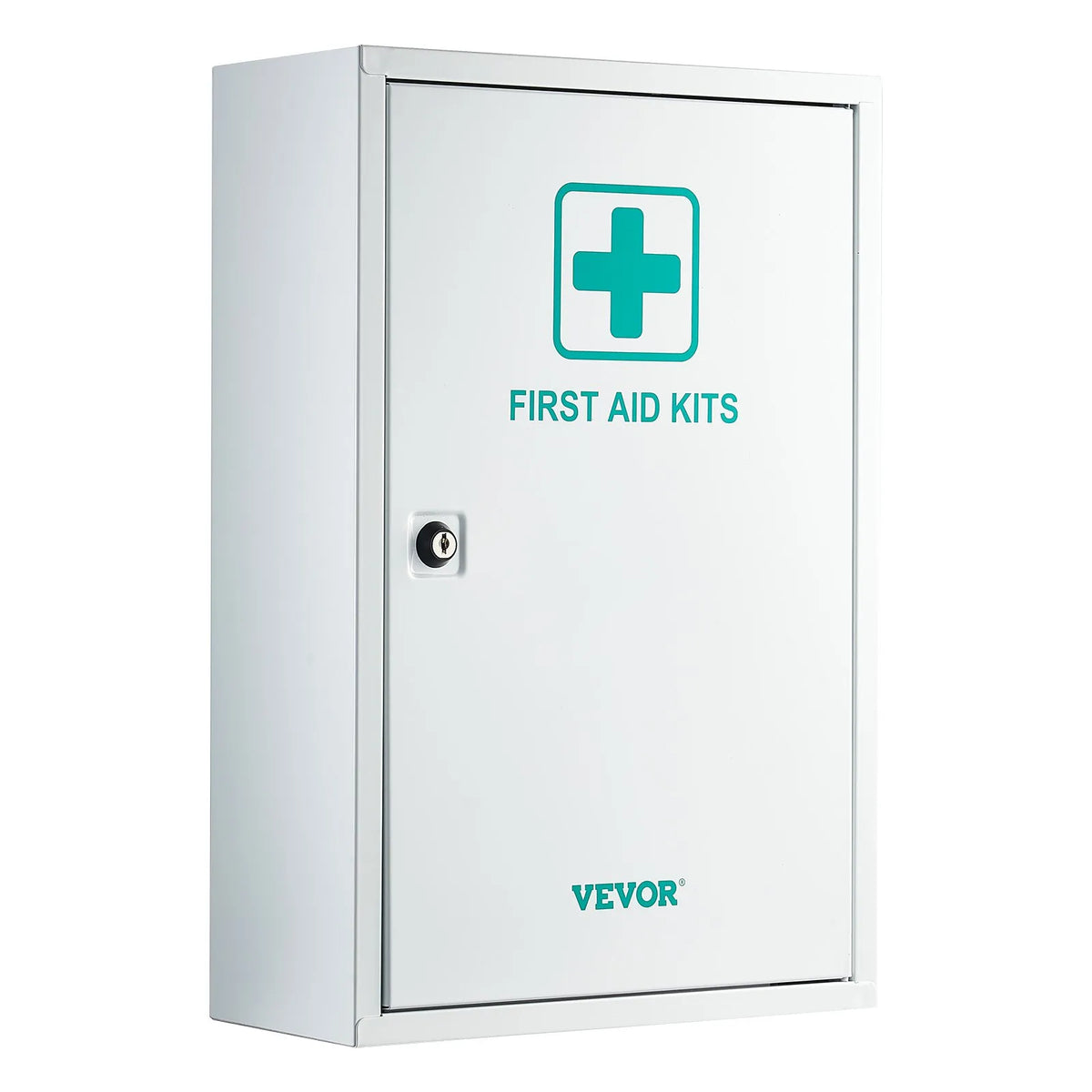 3-Shelf First Aid Cabinet, 1000 Units, Large Capacity Wall-Mounted Medical Cabinet, OSHA & ANSI 2015 (Class A), Industrial Emergency Metal Cabinet for Businesses and Workplaces
