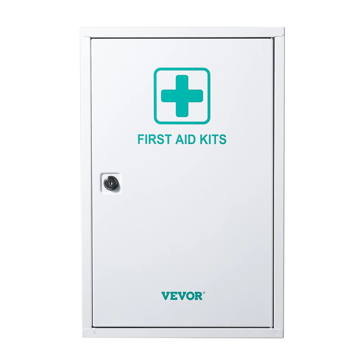 3-Shelf First Aid Cabinet, 1000 Units, Large Capacity Wall-Mounted Medical Cabinet, OSHA & ANSI 2015 (Class A), Industrial Emergency Metal Cabinet for Businesses and Workplaces