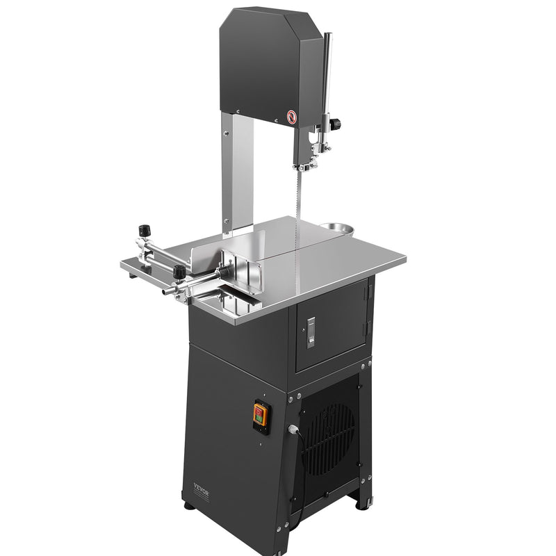 VEVOR 850W Komerciālais Elektriskais Gaļas Lentes Zāģis, Nerūsējošā Tērauda Kaulu Zāģēšanas Mašīna