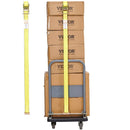 Sprūdrata stiprināšanas siksnu komplekts, 8 gab., 1995,8 kg pārraušanas slodze, E-sliedes bezgalīgās sprūdrata siksnas 50 mm × 4,6 m, smagsvara, paredzētas kravas, sadzīves tehnikas un dārza tehnikas nostiprināšanai